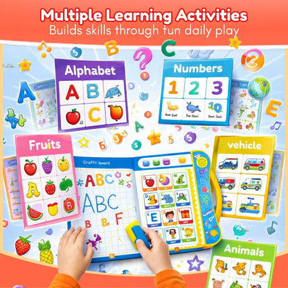 Intelligence Book Sound Book, make learning interactive (Multicolor)