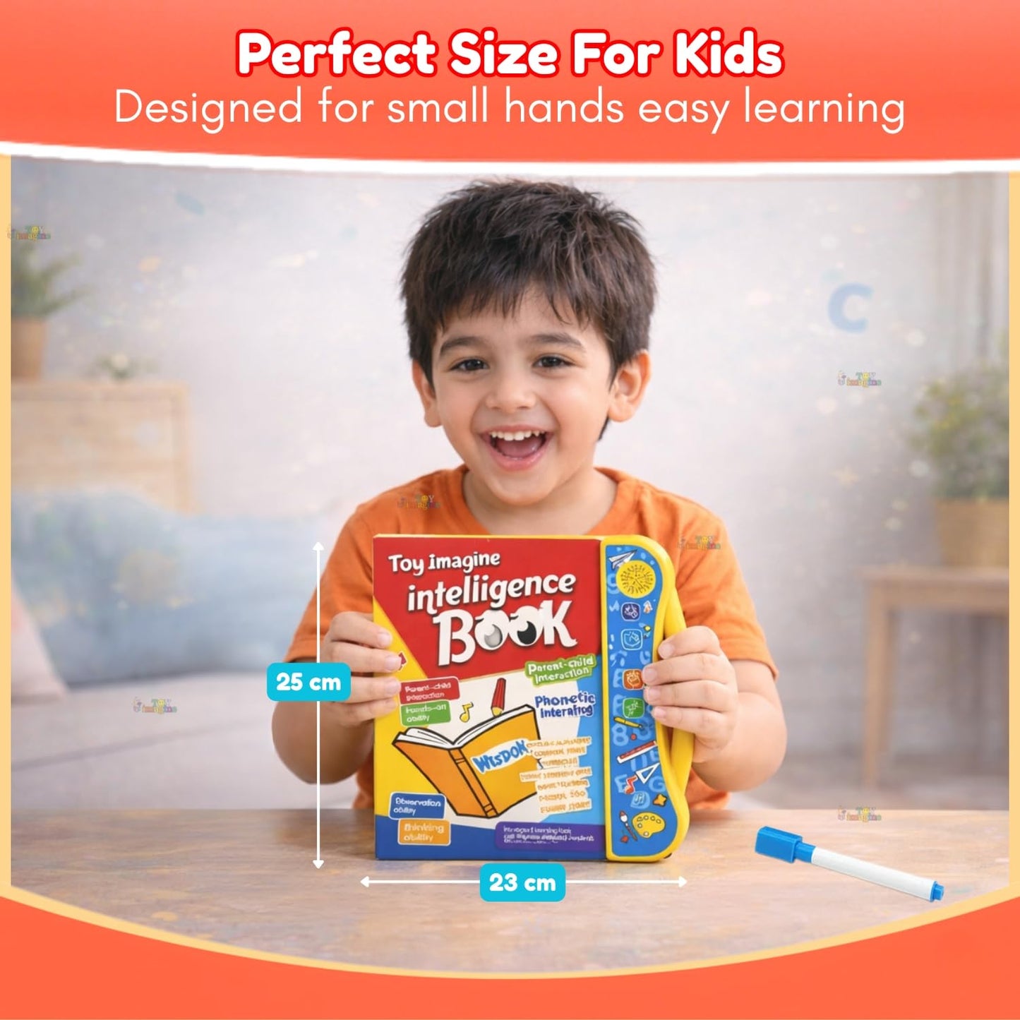 Intelligence Book Sound Book, make learning interactive (Multicolor)