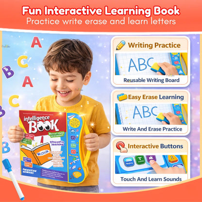 Intelligence Book Sound Book, make learning interactive (Multicolor)