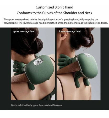 Electric Neck Shoulder Massager for Muscle Relaxation & Daily Wellness
