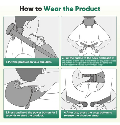 Electric Neck Shoulder Massager for Muscle Relaxation & Daily Wellness
